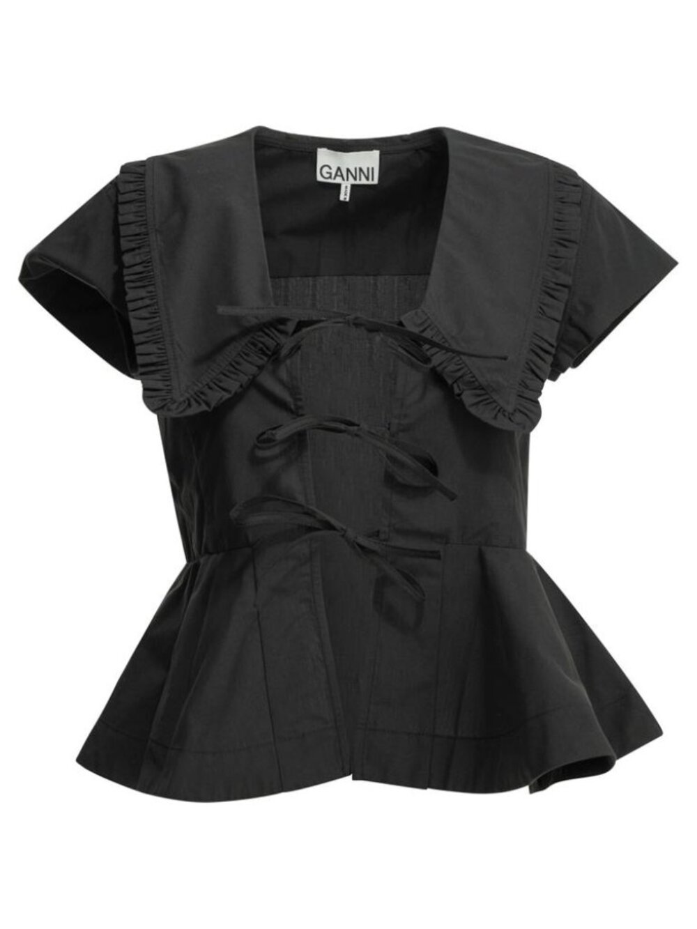 Ganni Cotton Blouse Tag Size 38 Women